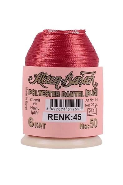 3 Adet Altınbaşak Oya ve Dantel İpi 20 gr - Royaleks - No: 045 - 3