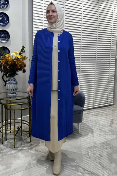 Manolya Saks Triko Hırka - 4