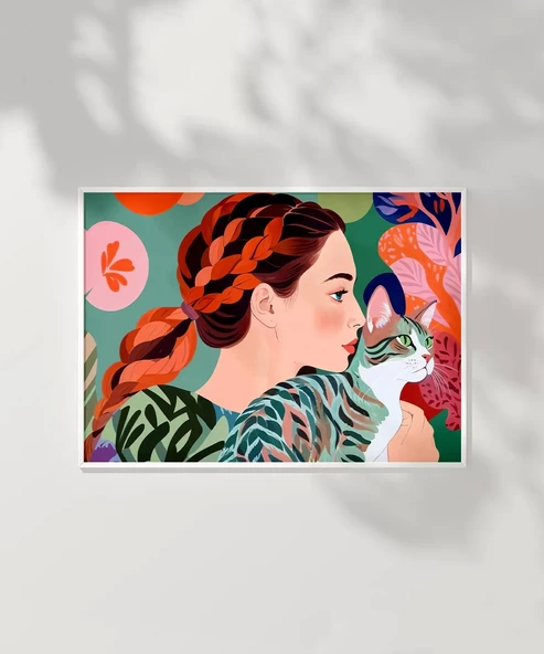 Çerçevesiz Poster Renklerin Ahengi