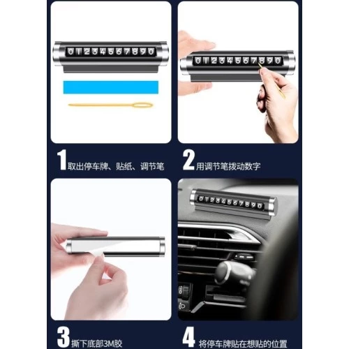 Çevirmeli Ayarlı Torpido Üstü Silindir Numaratör - 3