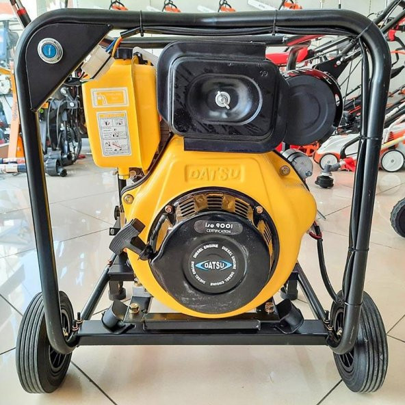 Datsu DDYP 80 CLE 3 Marşlı Dizel Yüksek Basınçlı Su Motoru - 3