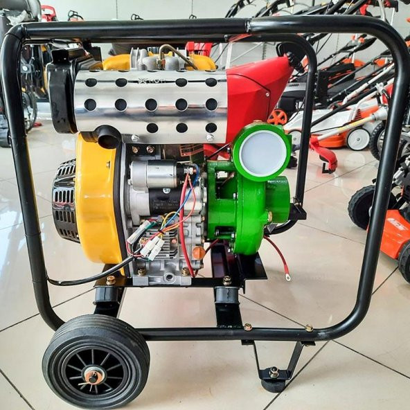 Datsu DDYP 80 CLE 3 Marşlı Dizel Yüksek Basınçlı Su Motoru - 4
