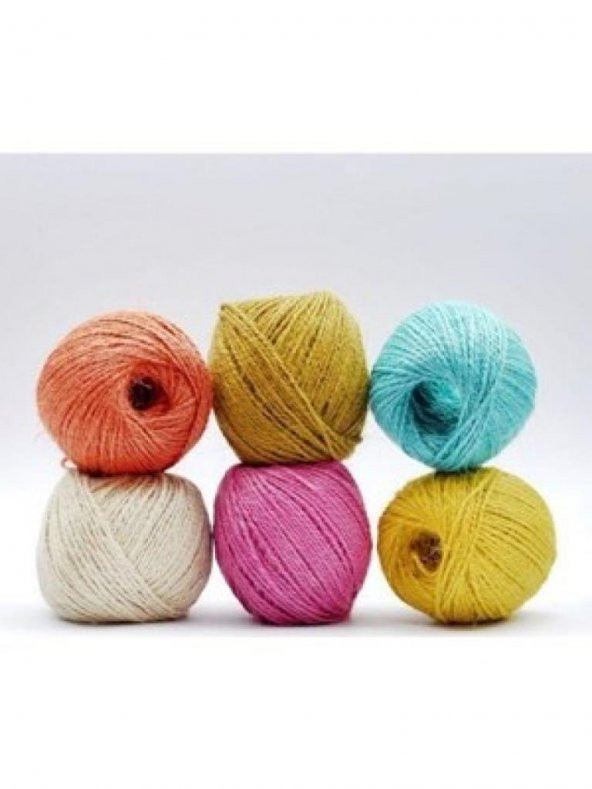 PUTI CUVAL JUT IP RENKLI 30mt 1 LI