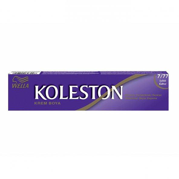 Koleston Single Tüp Boya 7/77 Işıltılı Kahve