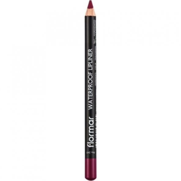 FLORMAR WATERPROOF LIPLINER SOUR CHERRY 241