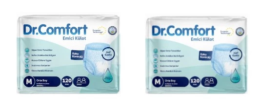 Dr Comfort 30 Lu Medium Külot Bez Orta Boy 2 Paket 60 Adet