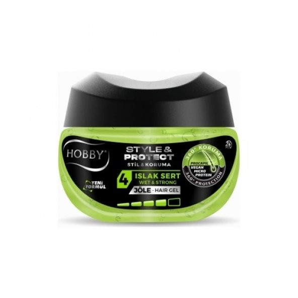 Hobby S&p Hair Gel 250ml Islak Sert (wet Strong) JÖLE