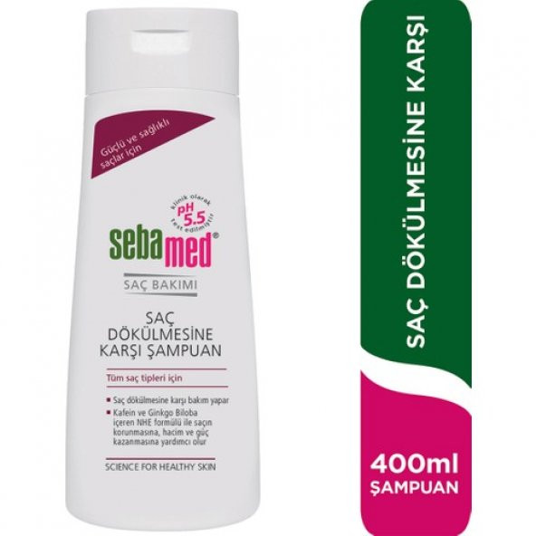Sebamed Şampuan Saç Dökülmesine Karşı Etkili ( Anti Hairloss ) 400 Ml