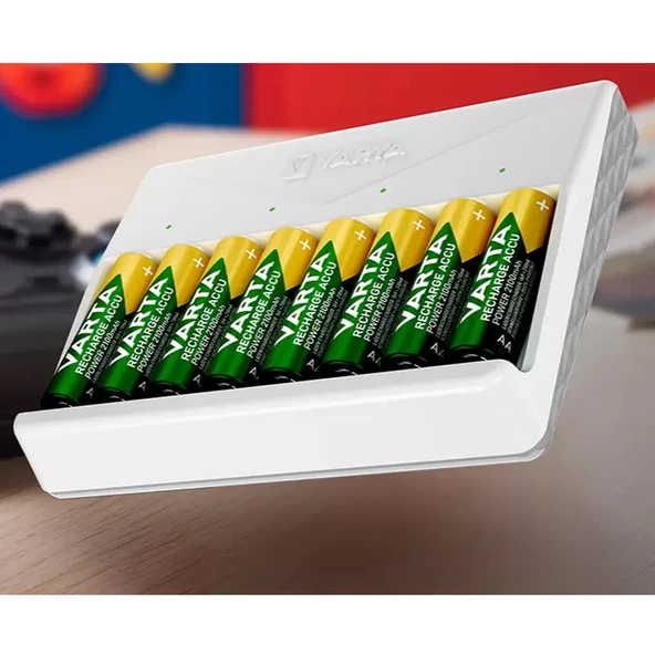 VARTA 57659 USB MULTİ CHARGER 8Lİ PİL ŞARJ CİHAZI (AA-AAA-NIMH) - 3