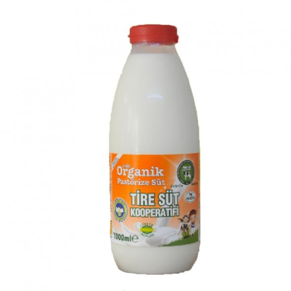 Tire Süt Koop. Organik Pastörize Süt (1 lt)