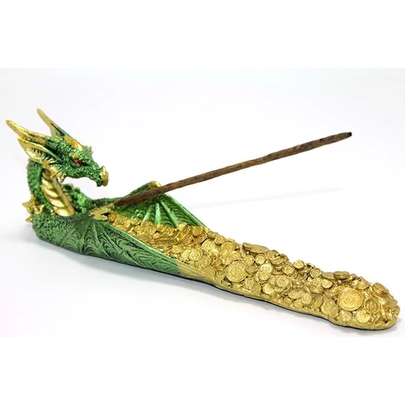 Dragon Tasarımlı Polyester Tütsülük - Resim 2