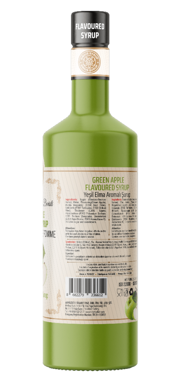 Sirius Premium Elma Aromalı Şurup 700 ML - 2