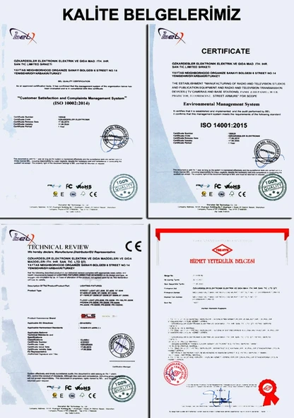 100W Led Yol Sokak Armatür DLS Park Bahçe Çevre Site Bina Dış Mekan Lamba Aydınlatma Ledli Sokak Armatürü - 5