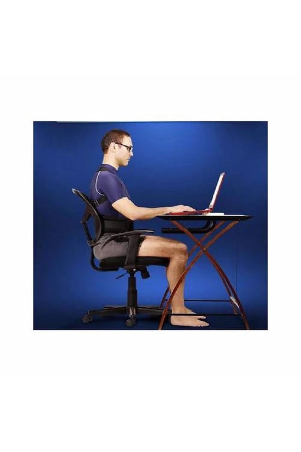 Medikal Dik Duruş Korsesi Kamburluk Önleyici Omuz Sırt Korsesi - Resim 5