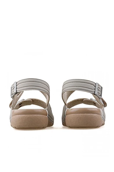 Ceyo 1300-4 Anatomik Kadın Sandalet Bej 36-40 - 4