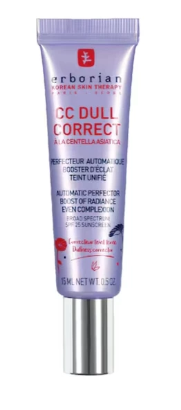 Erborian CC Dull Correct - Aydınlatıcı Bakım Kremi 15 ml - 1