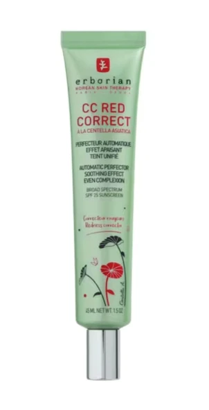 Erborian CC Red Correct - Kızarıklık Dengeleyici CC Krem 45 ml