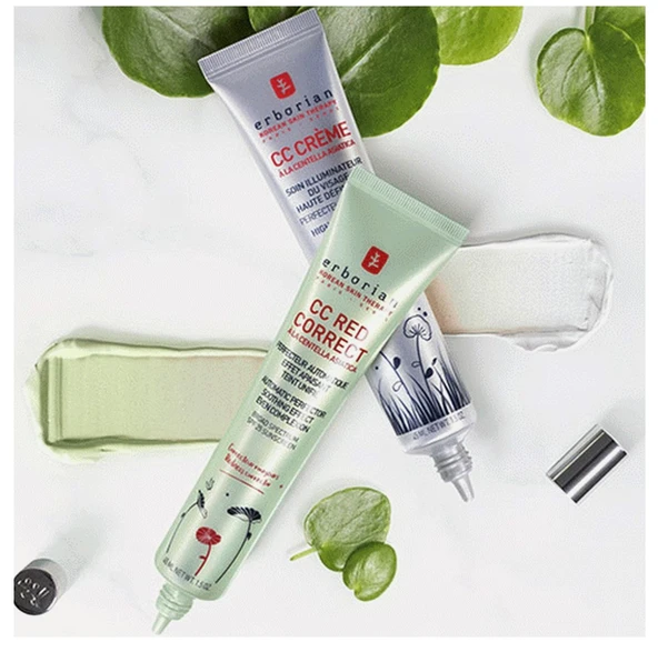 Erborian CC Red Correct - Kızarıklık Dengeleyici CC Krem 15 ml - 3