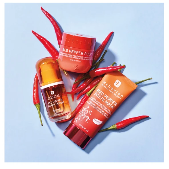 Erborian Red Pepper Past Mask- Kırmızı Biber Maskesi 50 ml - 3