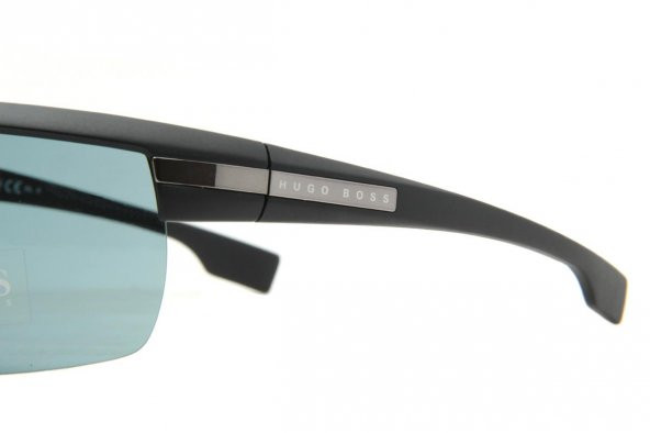 Hugo Boss HB0393S DL5TW Matt Black Erkek Güneş Gözlüğü - 5
