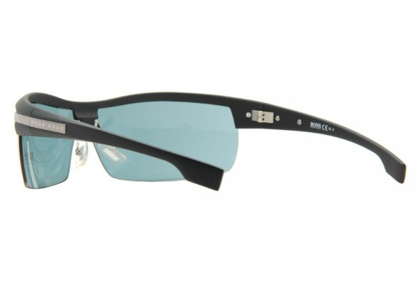 Hugo Boss HB0393S DL5TW Matt Black Erkek Güneş Gözlüğü - 9