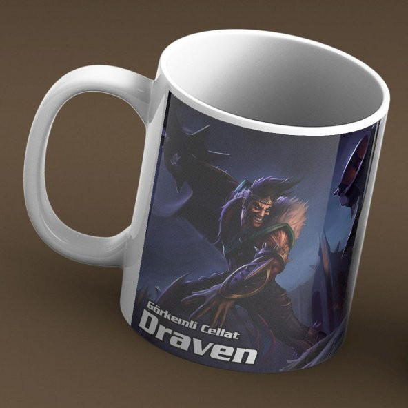 League of Legends DRAVEN-Deli Balta Kupa Bardak - 25