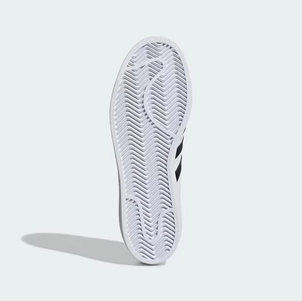 adidas Süperstar J Foundation Fu7712 Sneaker Unisex Spor Ayakkabı Beyaz-siyah - 4