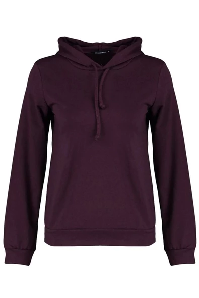 Tarz Regular Kapüşonlu Standart Kol Regular Basic İnce Örme Sweatshirt - 6
