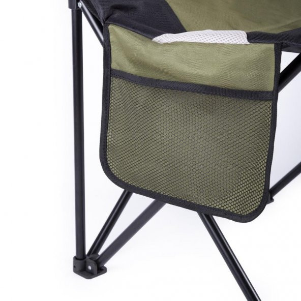 Sportlife Evolite Nature Katlanabilir Kamp Koltuğu 2li Set Haki - 4