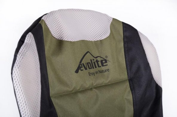 Sportlife Evolite Nature Katlanabilir Kamp Koltuğu 2li Set Haki - 5