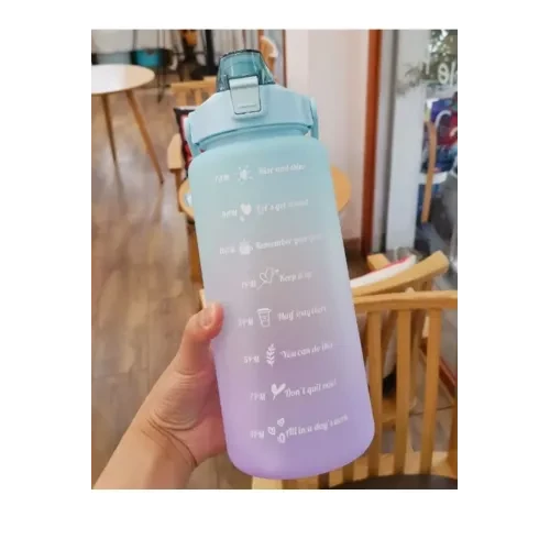 Günlük Motivasyon Su Matarası 2 Litre