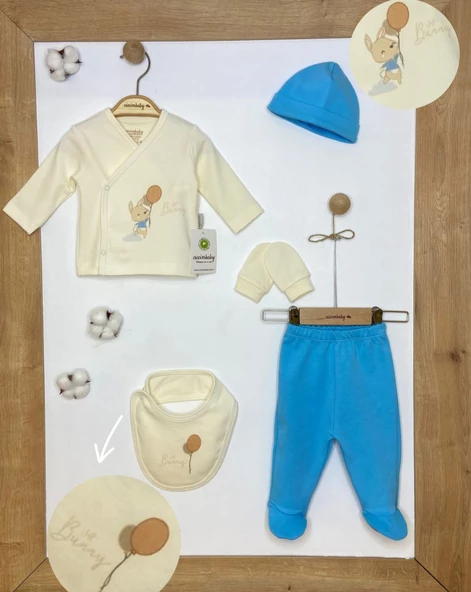 ciccimbaby 5 Lİ BUNNY ZIBIN SETİ
