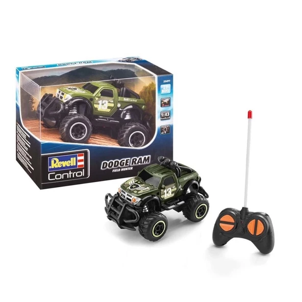 Çocuk 23491 Revell RC Dodge RAM Field Hunter