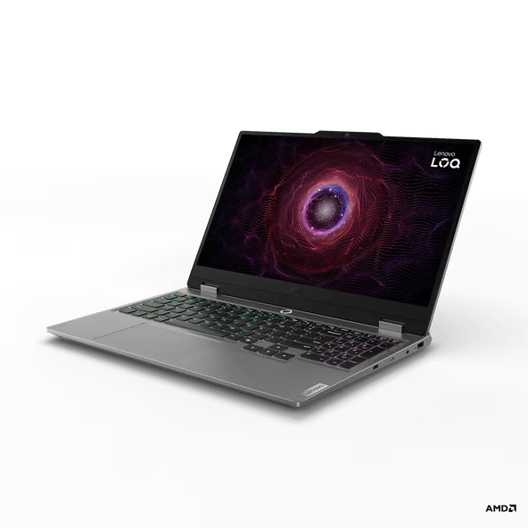 Lenovo Loq 15ARP9 Amd Ryzen 7 7435HS Ddr5 64GB 2tb SSD RTX4070-8GB 300NITS 15.6" 144Hz Fhd Freedos Taşınabilir Bilgisayar 83JC00CUTRF11 + Zetta Çanta - Resim 3