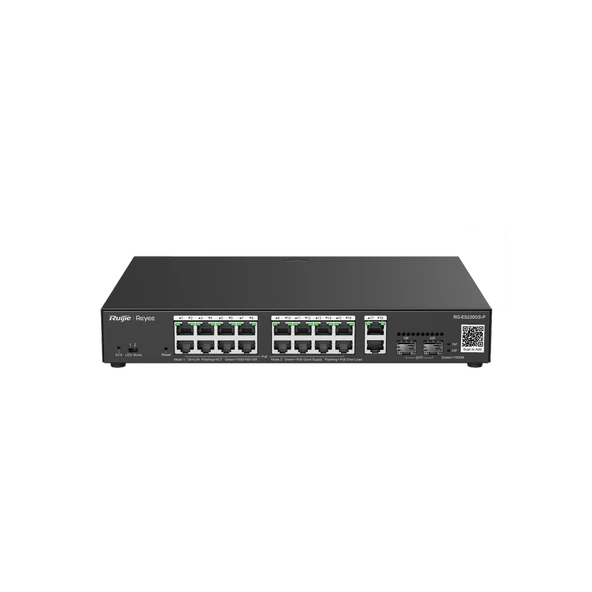 RUIJIE RUIJIE-REYEE RG-ES220GS-P 16XGE-2XGE/SFP-2XGE UPLINK 250W POE SWITCH