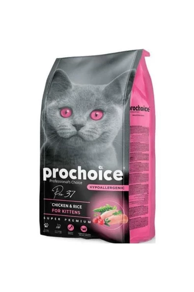 ProChoice Pro Choice Pro 37 Kitten Yavru Kedi Maması Tavuklu 15 Kg - Resim 2