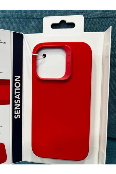 Cellular Lıne Iphone 14 Pro Max Sensatıon Kırmızı Kapak - 3