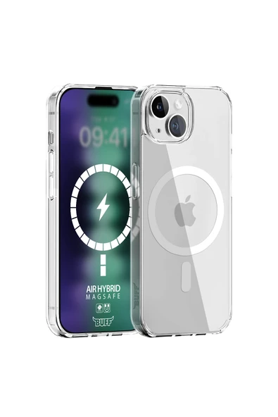 Buff Labs Buff iPhone 15 Plus Magsafe Air Hybrid Kılıf