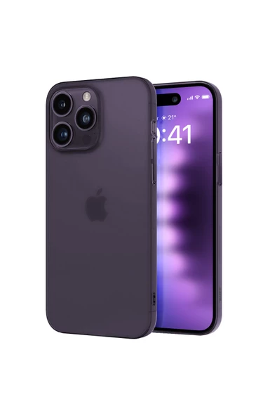 Buff Labs Buff iPhone 15 Pro Max Slimfy Kılıf Purple