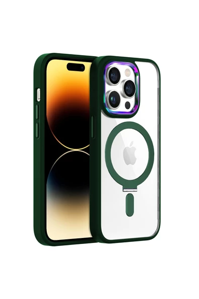 Buff Labs Buff iPhone 14 Pro BumperMag Kılıf Green