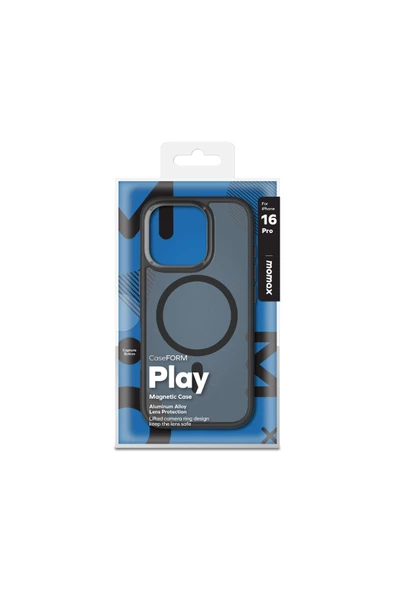 Momax Play CaseForm Magnetic Case iPhone 16 Pro (Black)