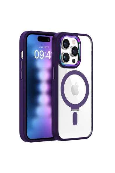 Buff Labs Buff iPhone 15 Pro Max BumperMag Kılıf Purple