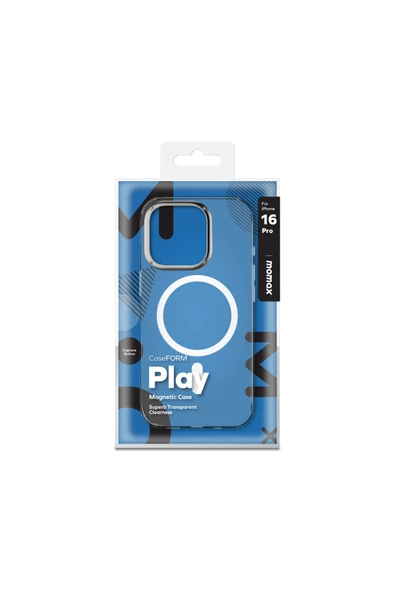 Momax Play CaseForm Magnetic Case iPhone 16 Pro (Transparent)