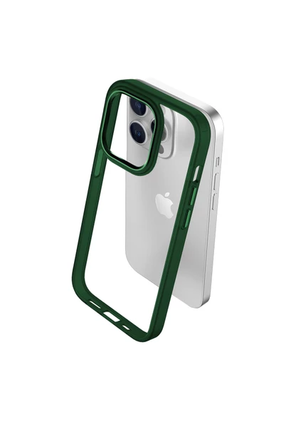 Buff Labs iPhone 15 Pro Max Uyumlu  New Air Bumper Kılıf Green - 2