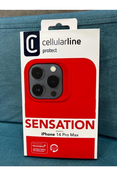 Cellular Lıne Iphone 14 Pro Max Sensatıon Kırmızı Kapak - 1