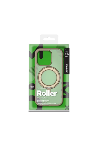 Momax Roller CaseForm Magnetic Case iPhone 16 Pro (Gold)