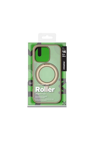 Momax Roller CaseForm Magnetic Case iPhone 16 Pro Max (Gold)