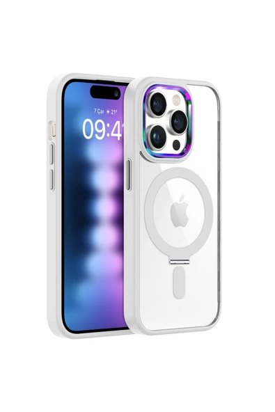 Buff Labs Buff iPhone 15 Pro Max BumperMag Kılıf White