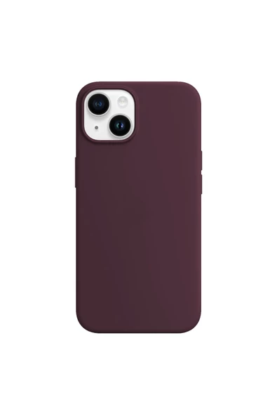 Buff Labs Buff Iphone 14 Rubber Fit Kılıf Wine Red - 2