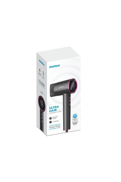 Momax Ultra Hair Ultra-Speed ION Saç Kurutma Makinesi - Resim 8